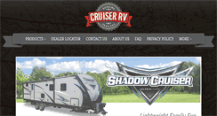 Desktop Screenshot of cruiserrv.com